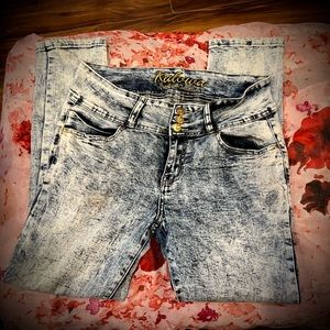 Kalowa Acid Washed Jeans